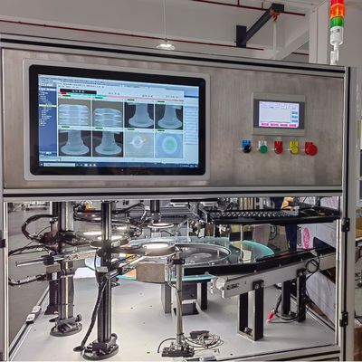 Goede prijs. Infuuszak met een enkel interface lichtinspectie-machine verbonden aan de trillingsplaat, voedingsmachine, hoog rendement, stabiel online