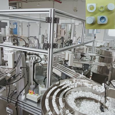 Stabiele werking nauwkeurige positionering voor geautomatiseerde melk cap Helicop Assembly Machine