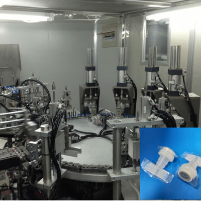 Goede prijs. ISO 9001 Certified Medical Product Assembly Machine for IV Soft Bag Caps Welding with 220V Voltage and 99% Qualified Rate online
