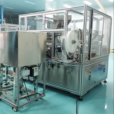 Goede prijs. High Operation Rate 96% Desiccant Cap Assembly Machine with High Capacity 1500-8500pcs/hr and Automatic Counting for Silica Gel Filling online