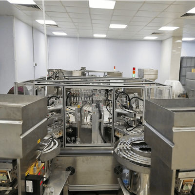 Euro Cap Assembly Machine for Medical Bottles - Servo Mechanism