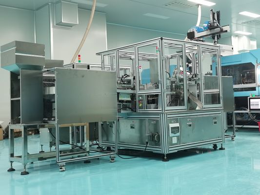 Automatische Silica Gel Desiccant Cap Assemblage Machine 1500-8500pcs/hr