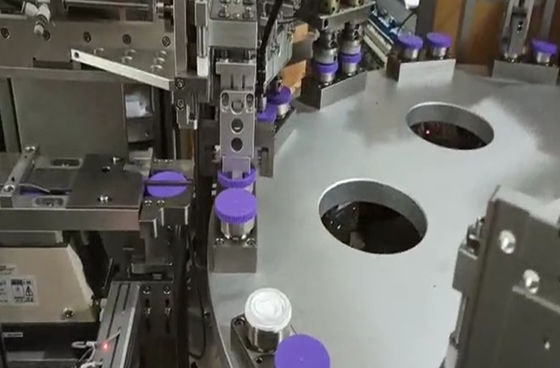Goede prijs. Touch Screen Cap Assembly Machine Rotary Cap Screwing Machine OEM online
