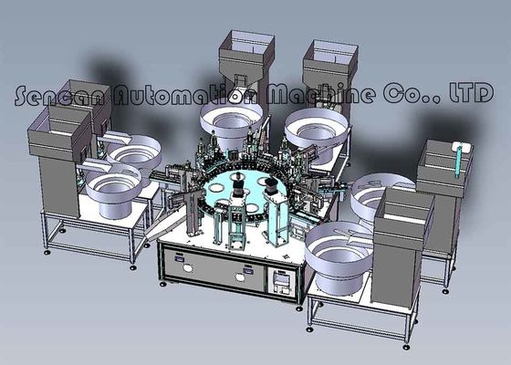 Goede prijs. Aanpasbare Heli Cap Assemblage Machine 50HZ Automatische Schroef Capping Machine online
