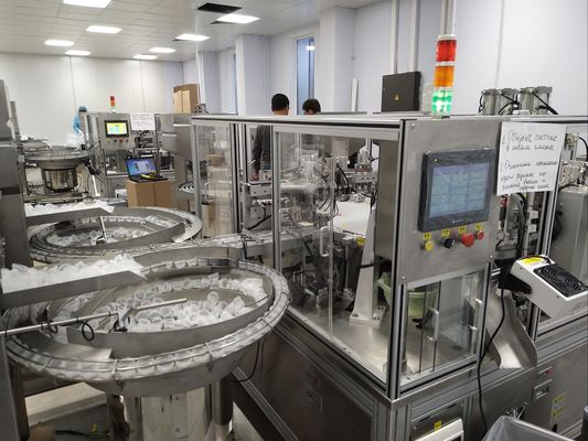 Europese dop met tweevoudige dop automatische montage machine draaibank type, stabiel, efficiënt