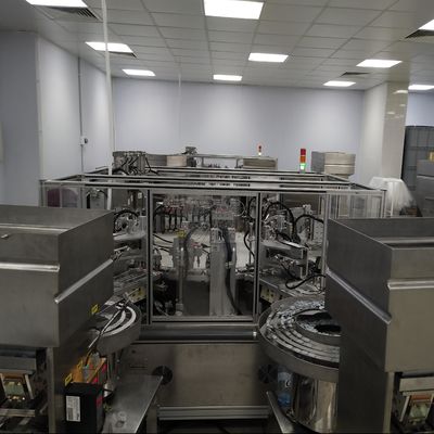 Europese dop double fold cap geautomatiseerde montage machine draaitafel type hoge capaciteit roestvrij staal