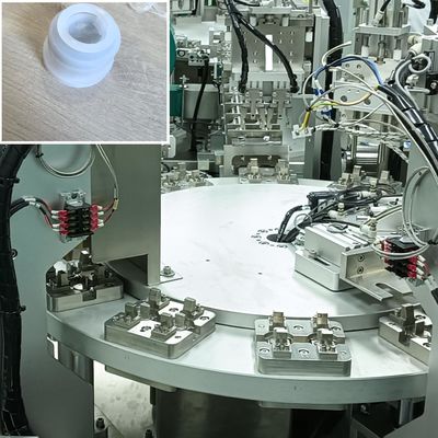 Goede prijs. Draaibord Type Eenvoudige trekring dekking Assembly Machine Stabiel prestaties roestvrij staal online