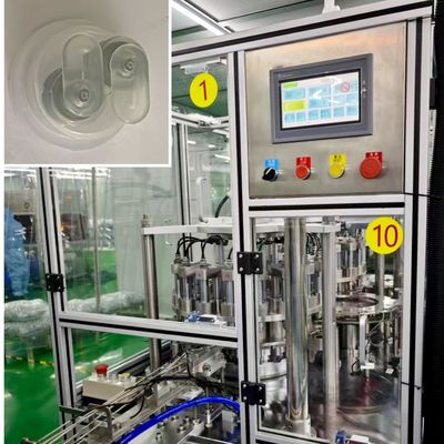 Goede prijs. Niet-standaard Automatisering Mechanische dubbele vouwkap assemblage machine Snelle snelheid Hoog vermogen online