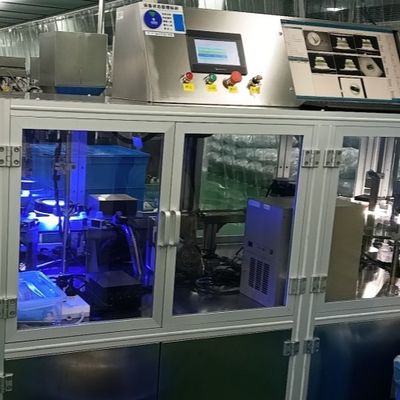 AC380V kwaliteitscontrole-apparatuur Euro-cap-inspectie-machine met hoge snelheid en nauwkeurigheid van productoppervlakte schrammen en injectievervorming vlekken en meer