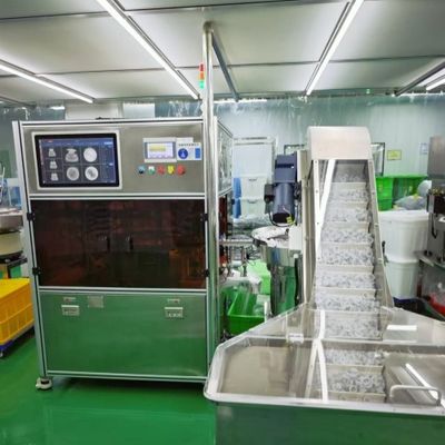 Precieze afbeelding Inspectie-machine Voor het detecteren van de infusiekap Verschijnselen van oppervlaktescherven en vlekken op producten die de traditionele kunstmatige gezichtsinspectie vervangen