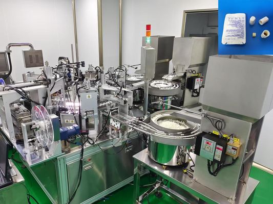 Goede prijs. Geautomatiseerde montage-machine voor iodoforkappen op maat van de klant Verpakkingsmachine verbonden of onafhankelijk online