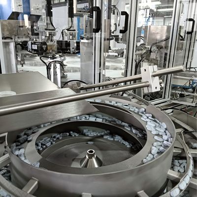Goede prijs. Niet-standaard geautomatiseerde laminerende dopmontagemachine met vlakke filmoppervlakte en goede afdichting online