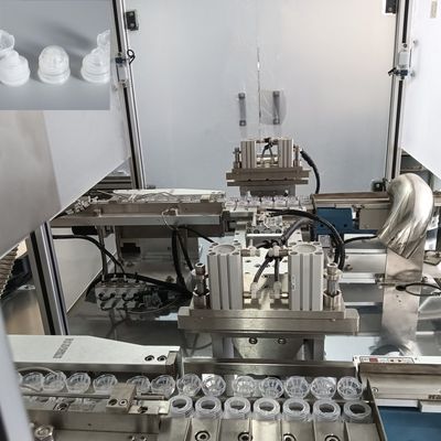 Goede prijs. Automatische kap assemblage machine Flip Top Drink Flask Cap Assembly machine met vouw en sluiten functie online