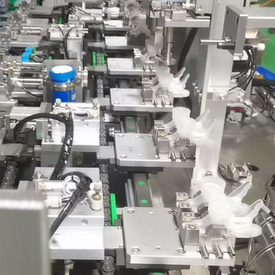 Goede prijs. Machine voor het assembleren van pompkop, bestuurd door PLC-systeem en touchscreenbediening online
