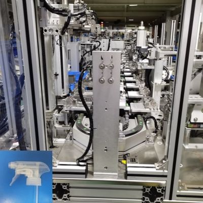 Keuken & Badkamer Vetreiniger Spuitpistool Automatisering Assemblage Machine High Technology Plc Besturing