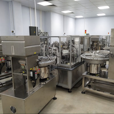 Goede prijs. Dubbele trekring Euro dop assemblage machine met 99% kwalificatiegraad, 95% operationele snelheid en afmetingen van L3500×B3400×H1800mm online