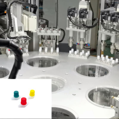 Goede prijs. Automatische jelly cap assemblage machine met 100% inspectie noodstopknop en veiligheidssensoren voor wasmiddelkappen online
