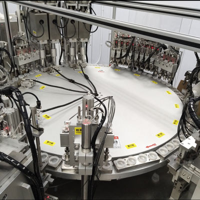 Goede prijs. Automatische cap assemblage machine met afmetingen L3500×W3400×H1800mm en driefasig vijfdraad systeem voor een hoge efficiëntie online