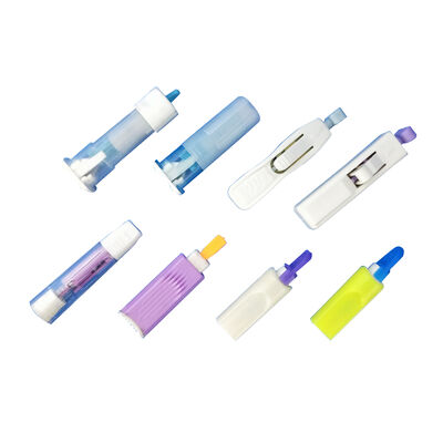 Geautomatiseerde productielijn voor veiligheidslancetten met PLC-besturing en aanraakschermoperatie voor 99% gekwalificeerde naaldassemblage voor bloedopvang