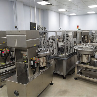 Goede prijs. Euro Cap Assembly Machine met 14000-15000pcs/h capaciteit, PLC-besturing en roestvrij staalconstructie voor IV-infusiecaps online