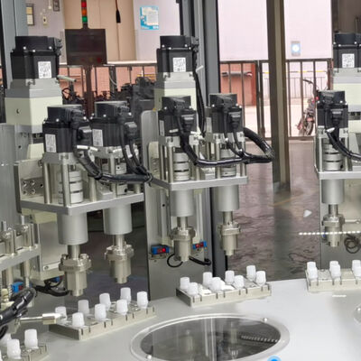 Roestvrijstalen dopschroefmachine met PLC-besturingssysteem voor dopassemblage met hoge kwalificatiegraad